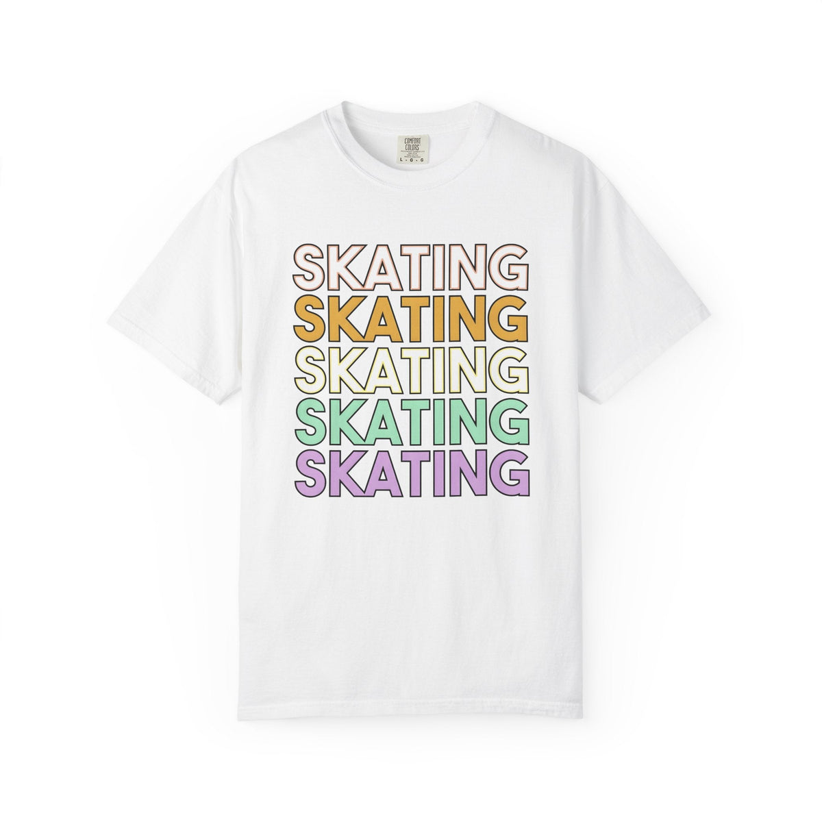 Inline Skating Text Shirt Training Unisex Gift Vivid Tee product image 1