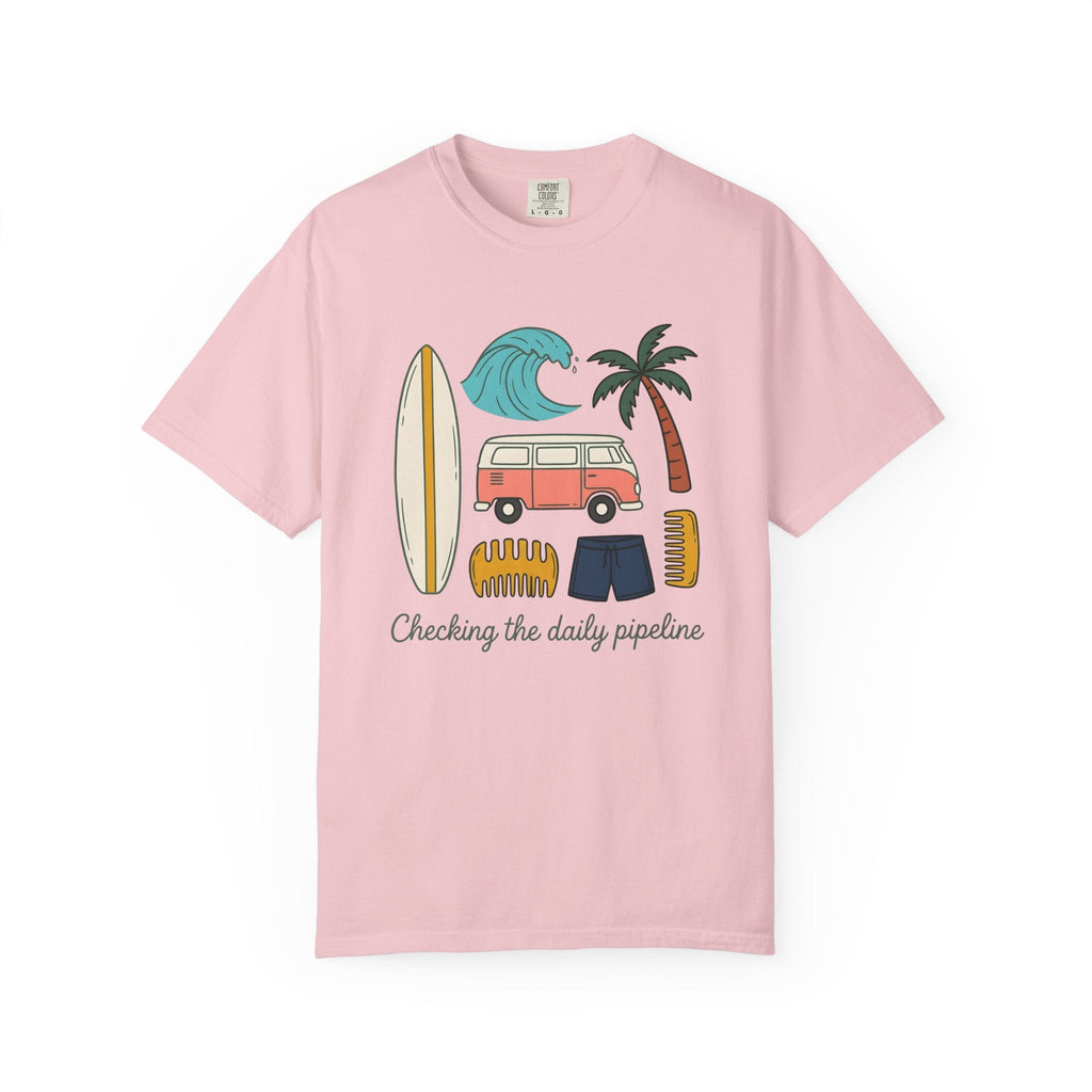 Beach Van Surfboard Shirt Surfing Ocean Unisex Gift Line product image 3