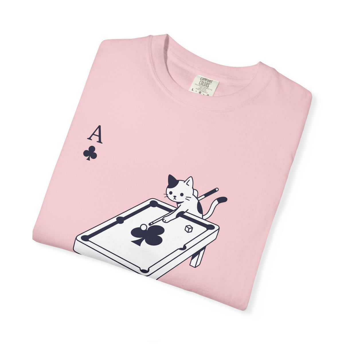 Cat Pool Table Shirt Gaming Unisex Gift Kawaii Tee Billiard product image 11