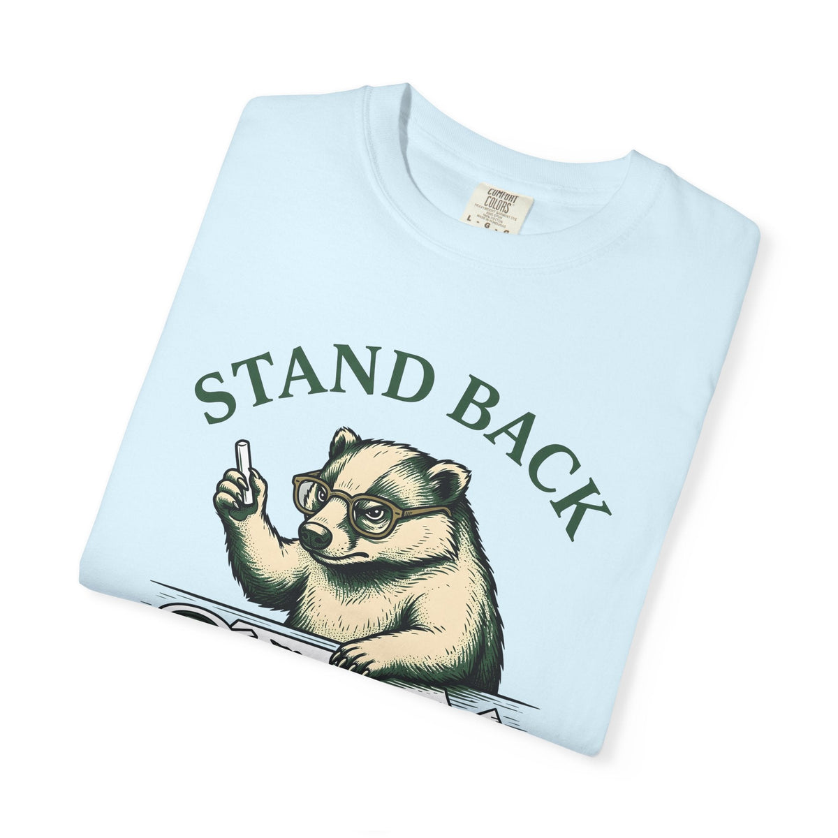 Badger Glasses Shirt Teachers Math Unisex Gift Hand Drawn product image 8