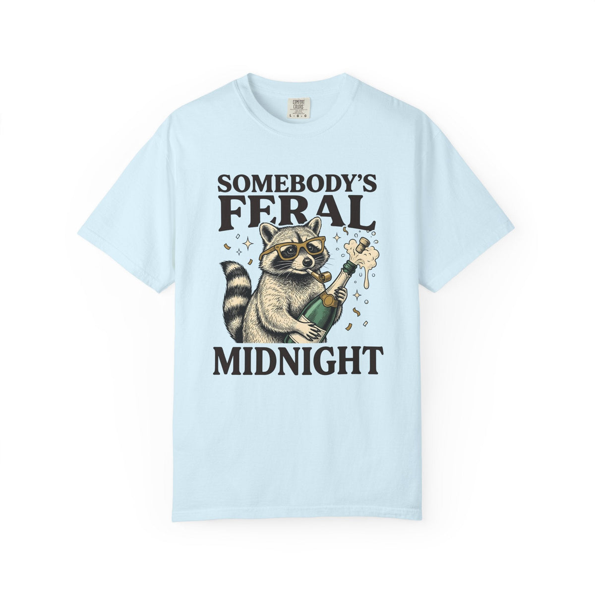 Raccoon Bubbly Shirt Holiday Event Unisex Gift Old School product image 2
