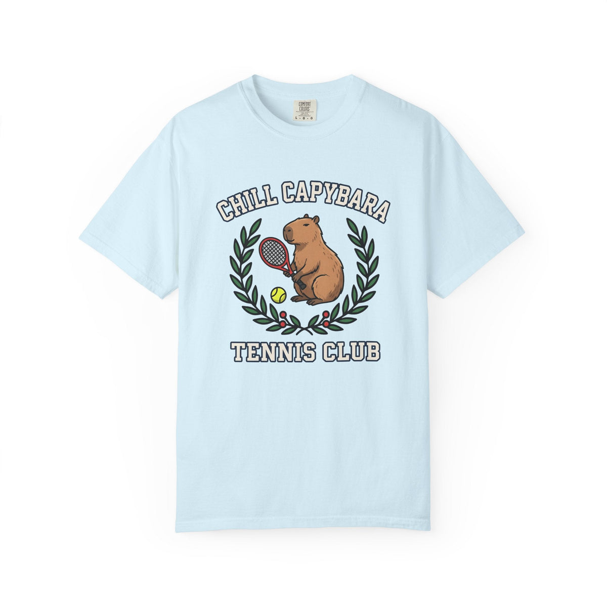 Capybara Tennis Shirt Sports Fauna Unisex Gift Illustration product image 2