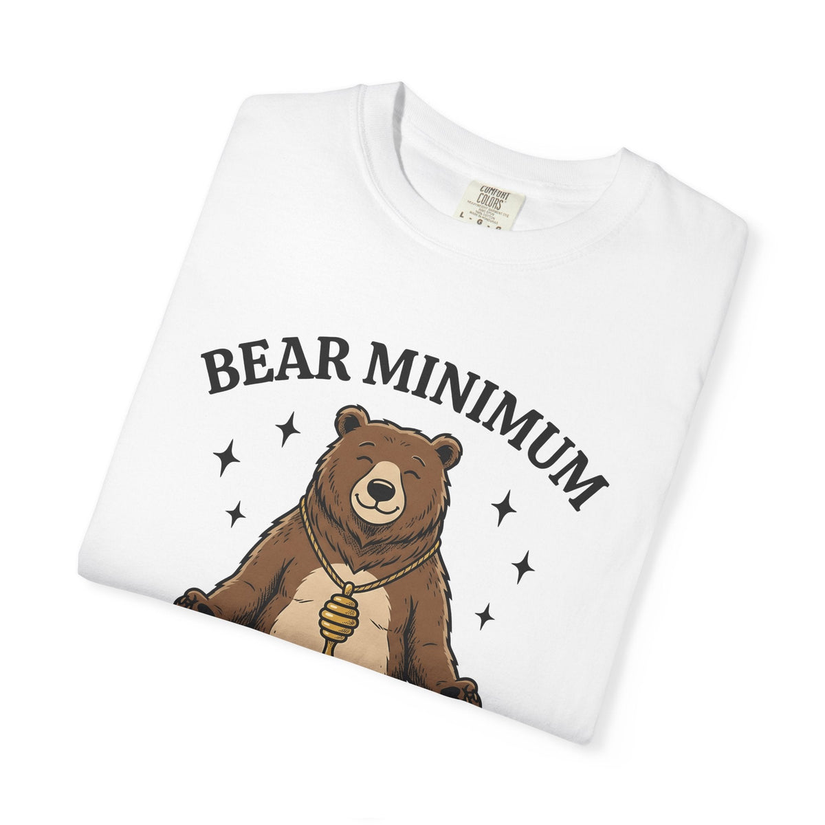 Calm Bear Shirt Yoga Fauna Unisex Gift Graphic Tee T-Shirt product image 5