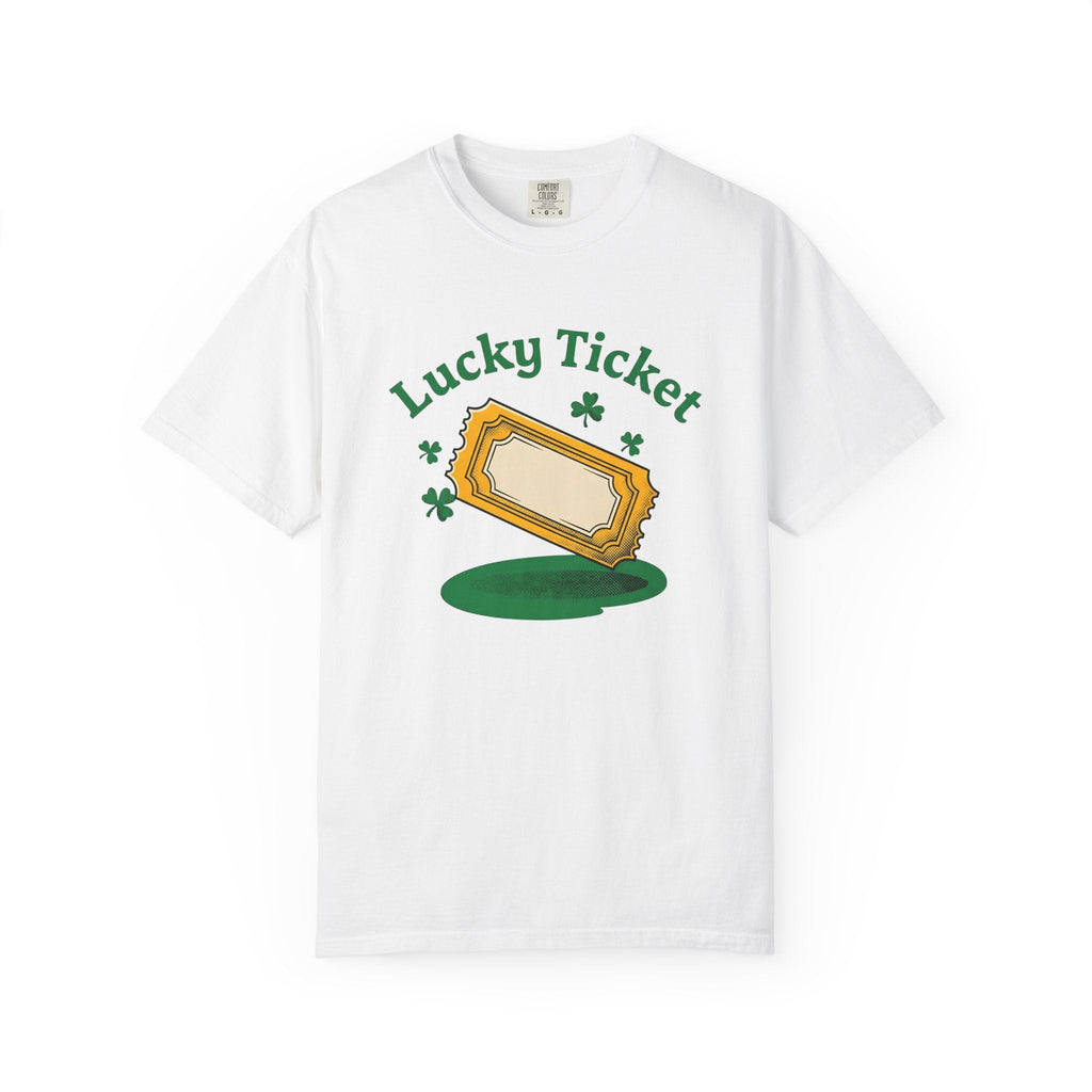 Lottery Ticket Shirt St Patrick's Day Fortune Unisex Gift product image 1
