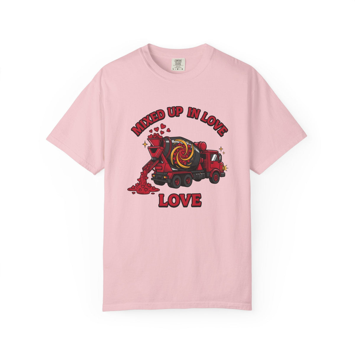 Concrete Truck Hearts Shirt St. Valentine's Day Satire product image 3