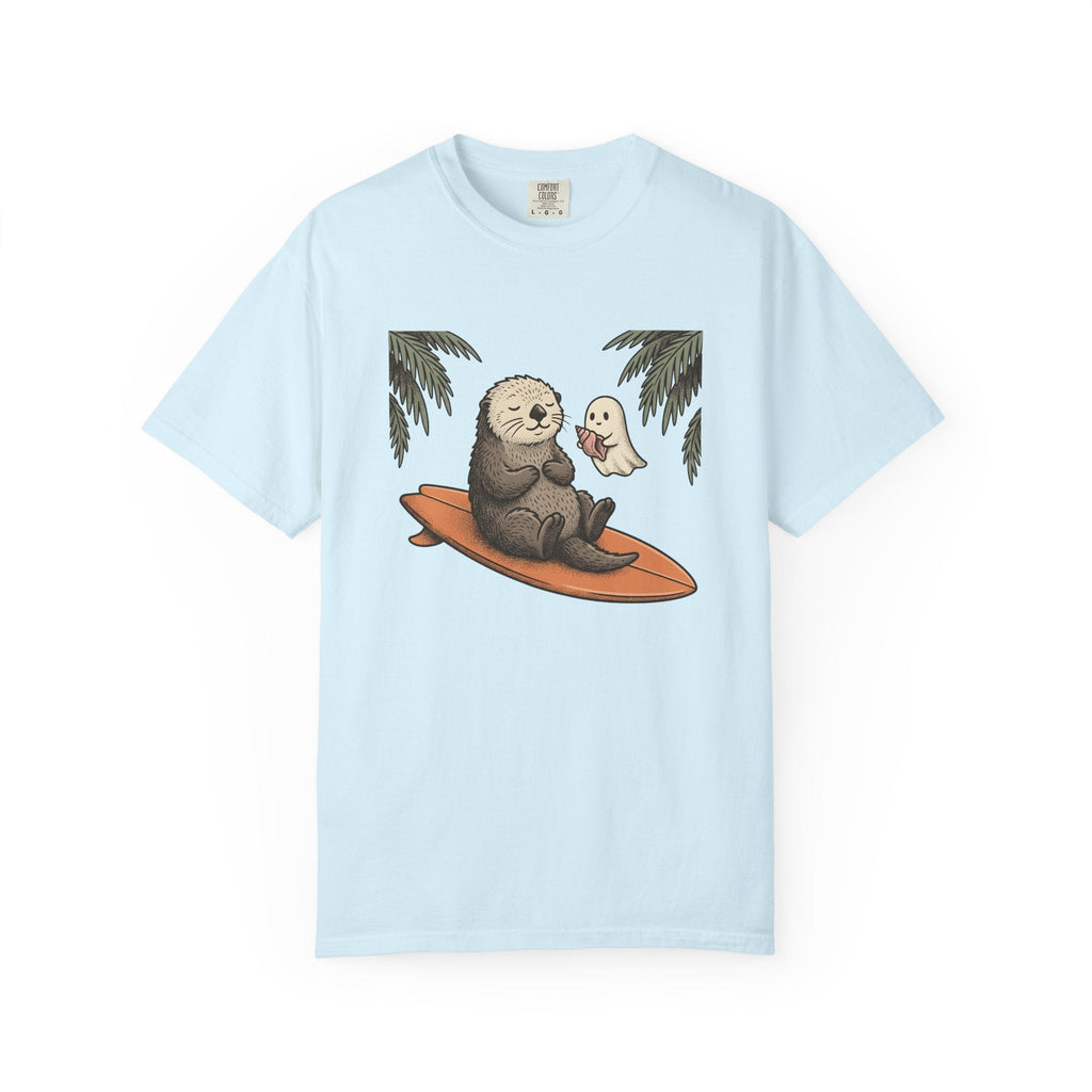 Otter Board Shirt Sports Shore Unisex Gift Adorable Tee product image 2