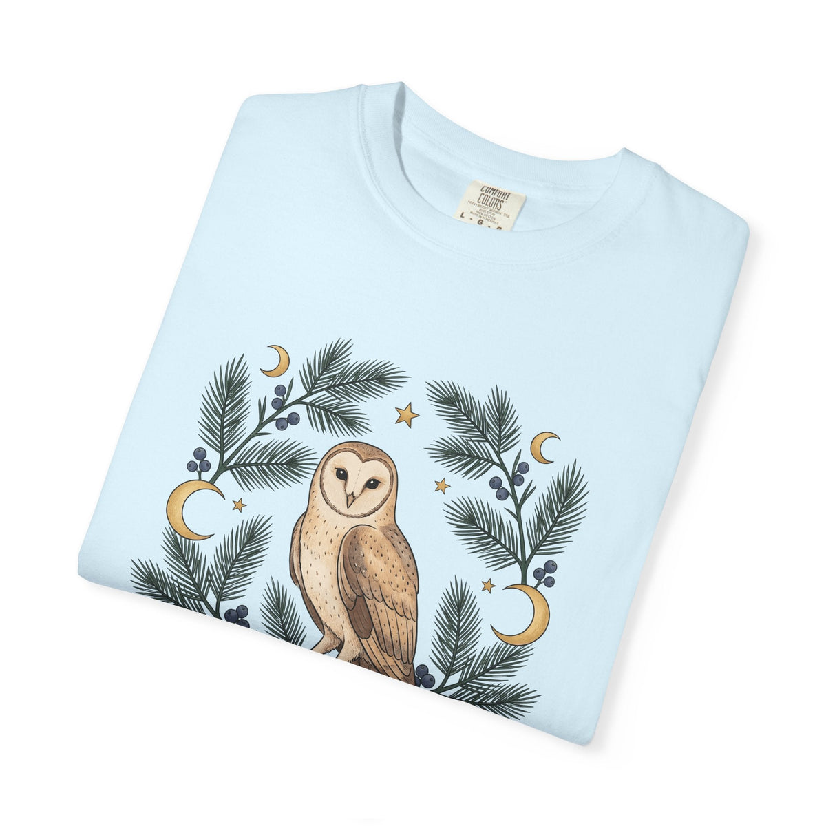 Desert Owl Shirt Animals Plants Gift Women Sketch Tee product image 8