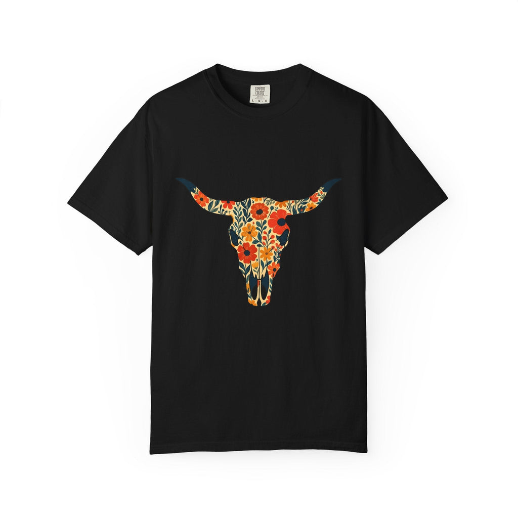 Steer Skull Shirt Cowgirl Ranch Gift for Women Southwestern product image 4