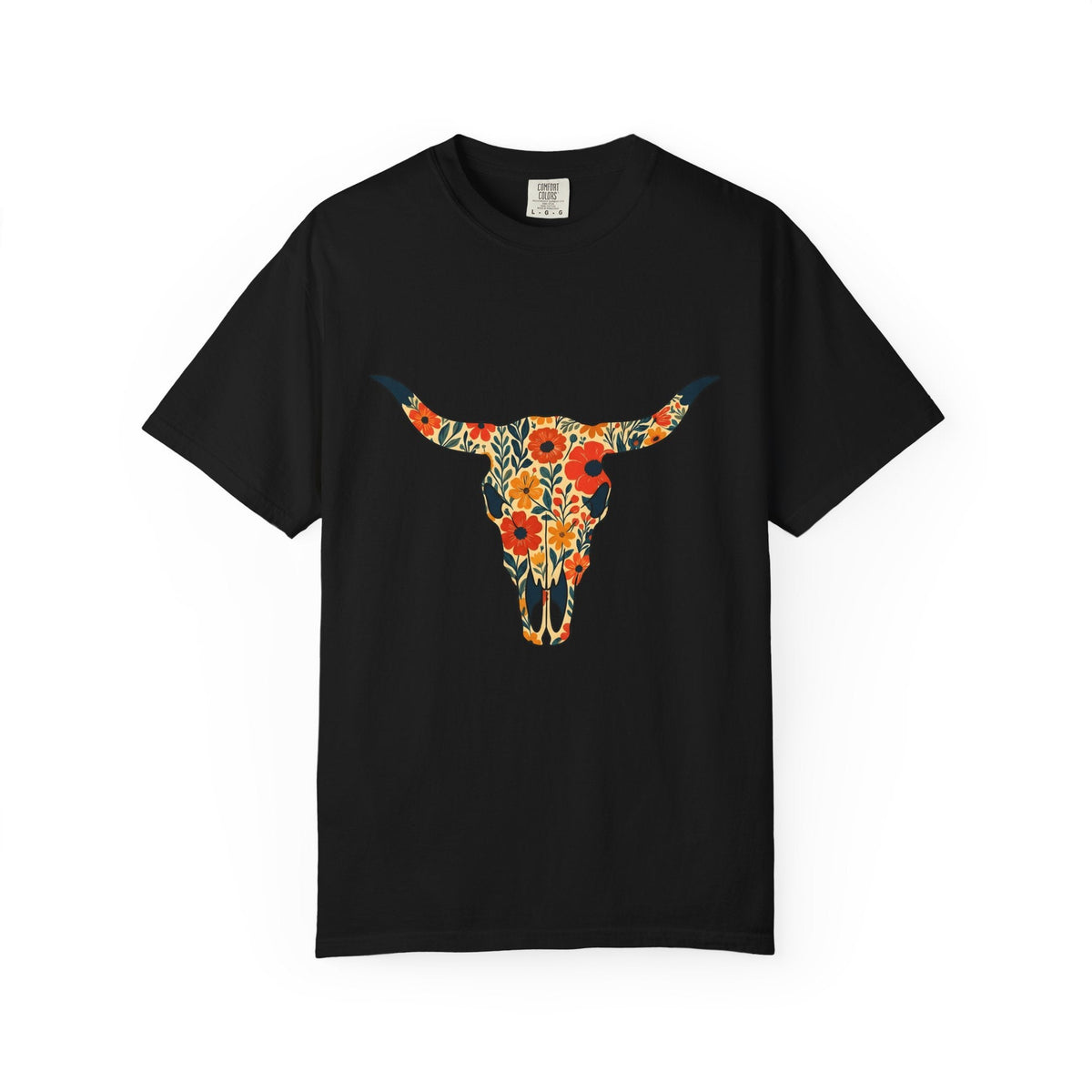 Steer Skull Shirt Cowgirl Ranch Gift for Women Southwestern product image 4