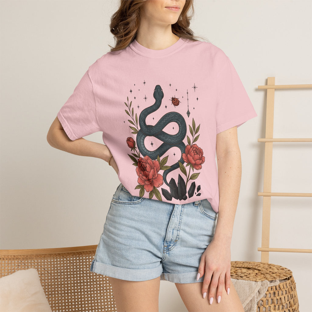 Serpent Bloom Shirt Boho Chic Esoteric Unisex Gift product image 12