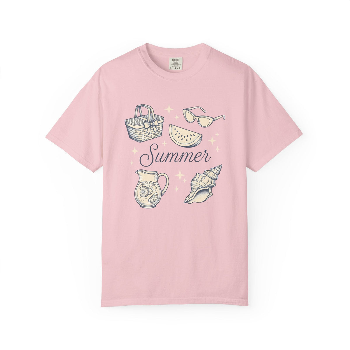 Summer Signs Shirt Getaway Unisex Gift Hand Drawn Tee product image 3