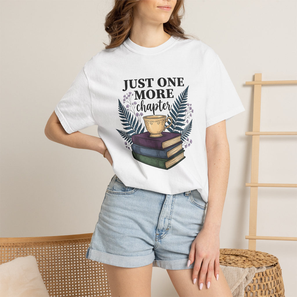 Stacked Books Teacup Shirt Boho Chic Reading Unisex Gift product image 6
