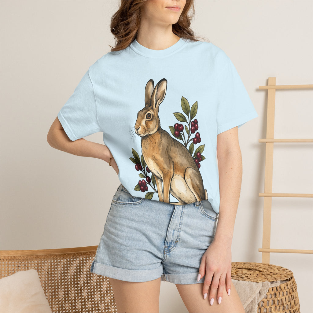 Rabbit Drawing Shirt Holiday Creature Unisex Gift Garden product image 9