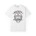 Hockey Helmet Shirt Moms Sports Gift for Women Cute Tee product image 1