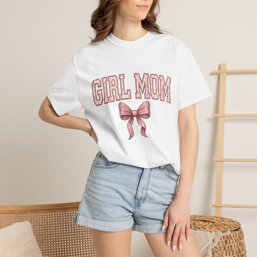 Rosy Bow Shirt Mom Relatives Gift for Women Nostalgic Tee product image 6