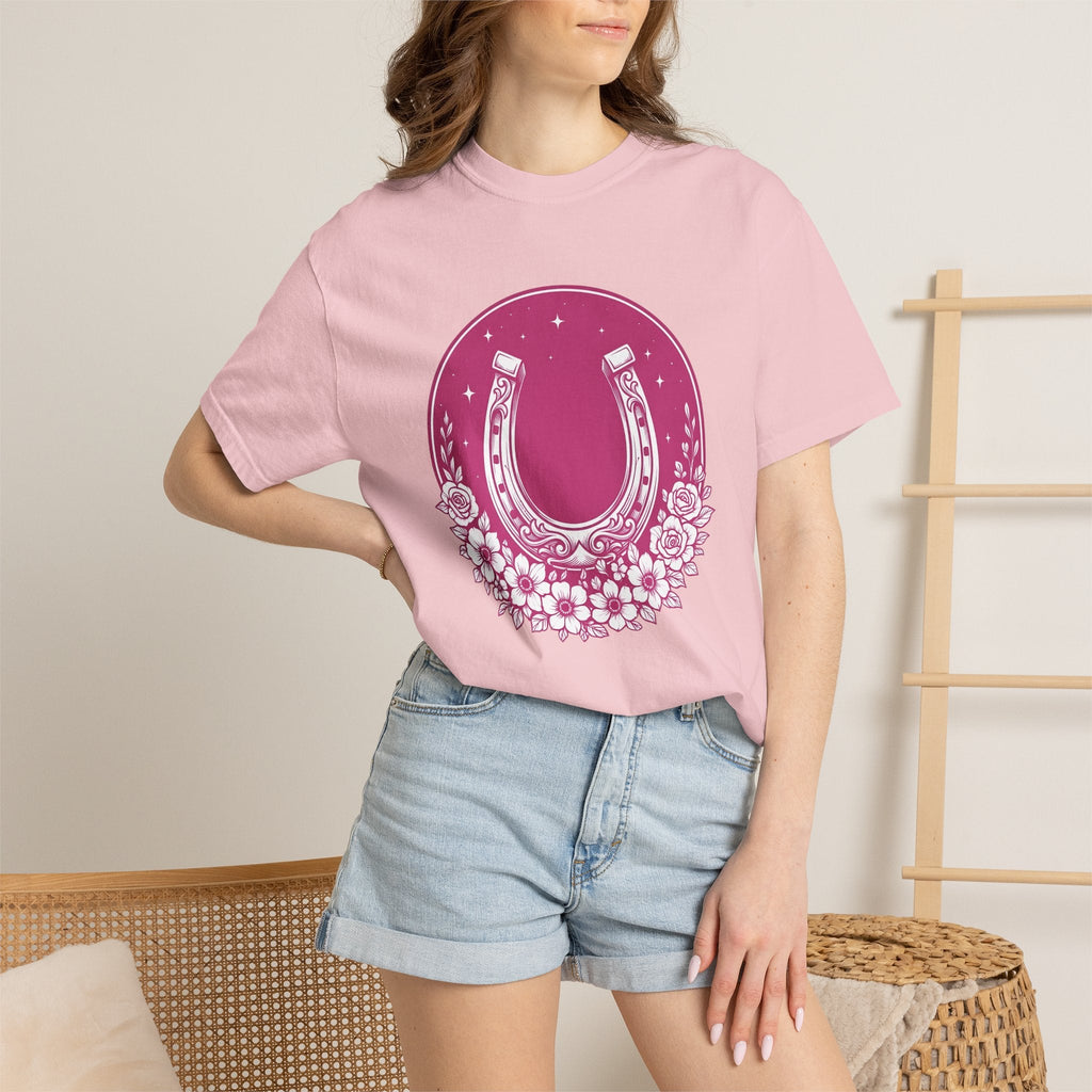 Floral Horseshoe Shirt Cowgirl Rodeo Gift for Women Hippie product image 12