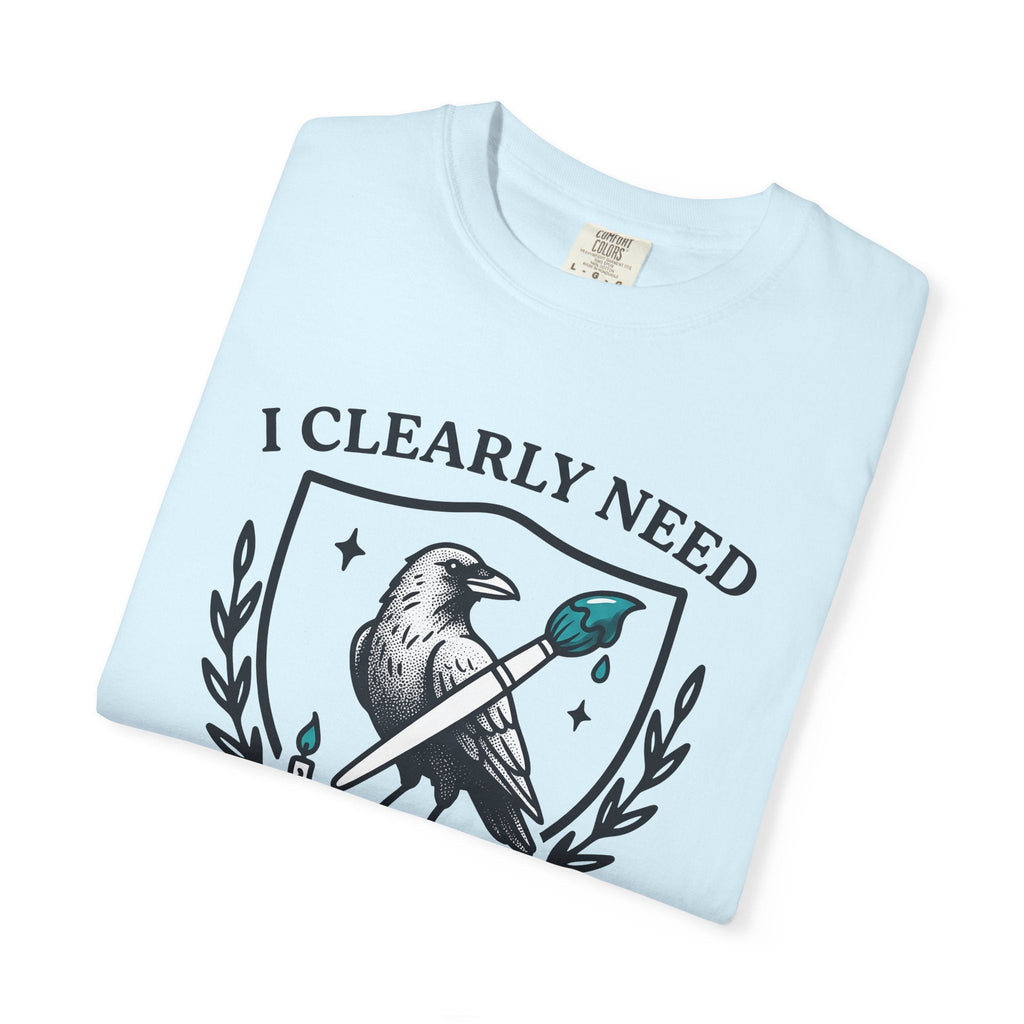 Carrion Bird Paintbrush Shirt Funny Painting Unisex Gift product image 8
