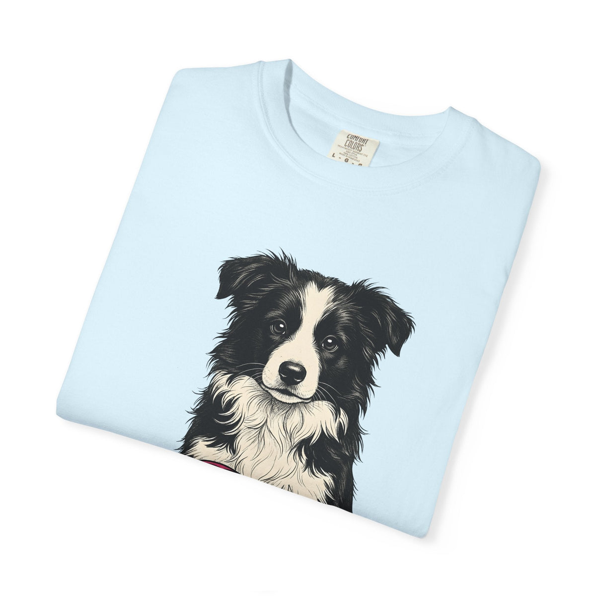 Border Collie Shirt Dog Sports Unisex Gift Hand Drawn Tee product image 8