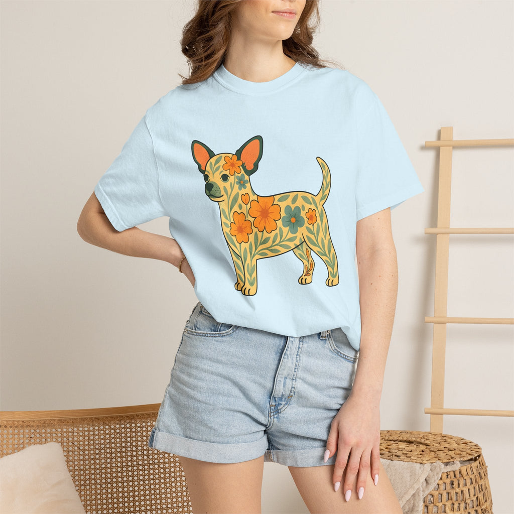 Chihuahua Blossom Shirt Dog Wildlife Unisex Gift Boho Chic product image 9