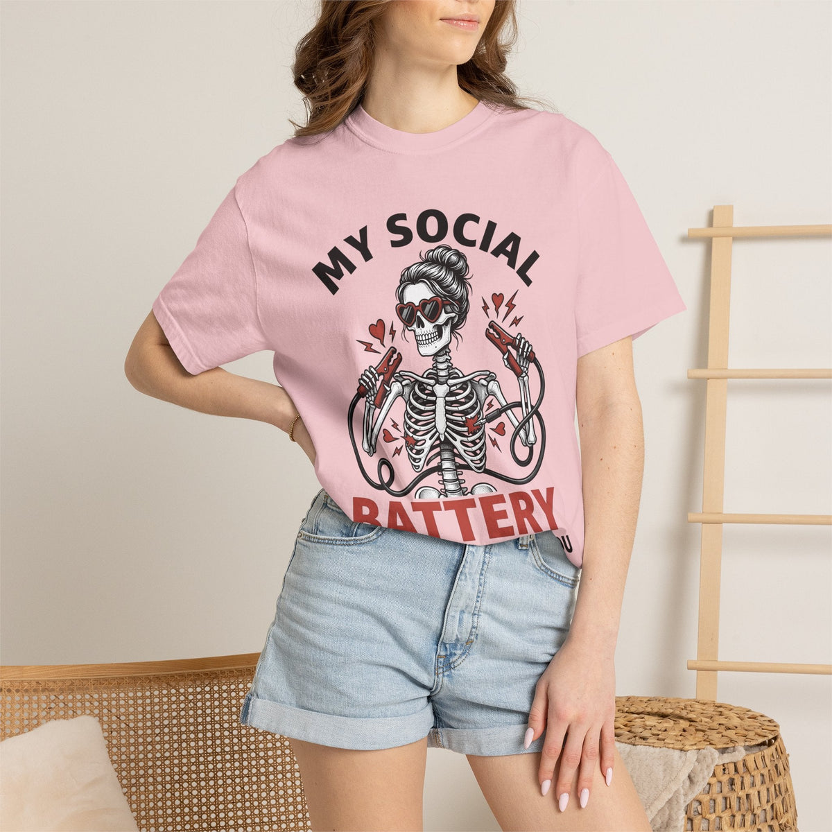 Skeleton Woman Shirt Valentines Day Goth Gift for Women product image 12