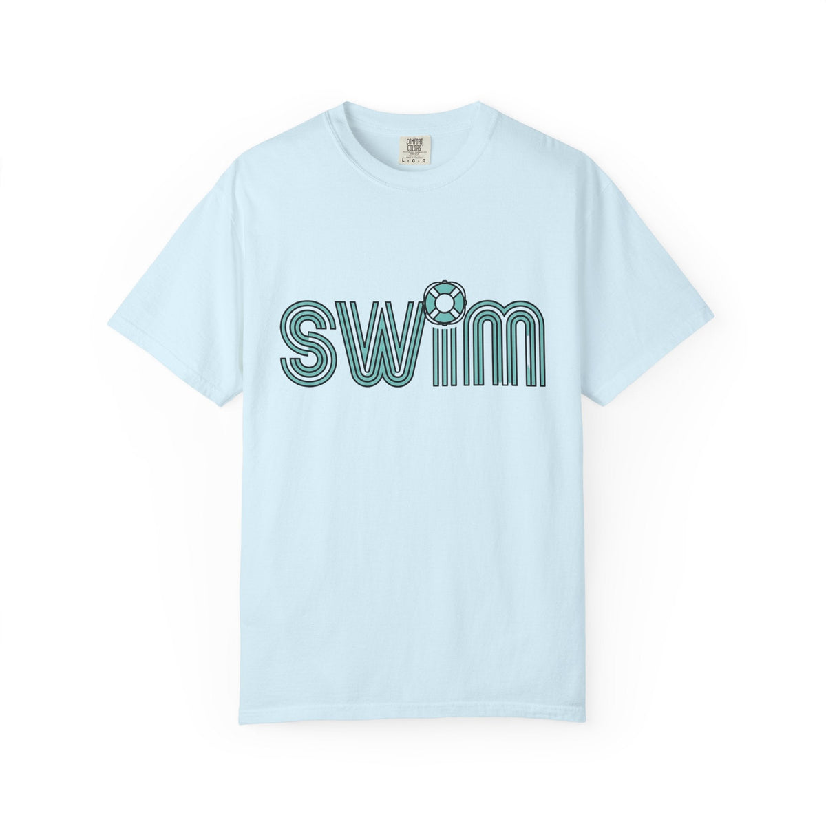 Swim Quote Shirt Swimming Coast Unisex Gift Modern Tee product image 2