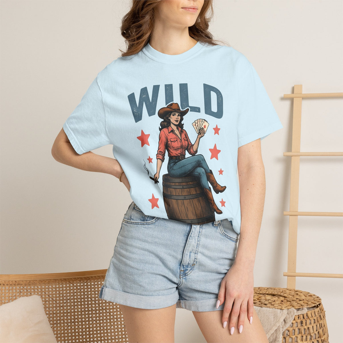 Cowgirl Illustration Shirt Country Gift for Women Vintage product image 9