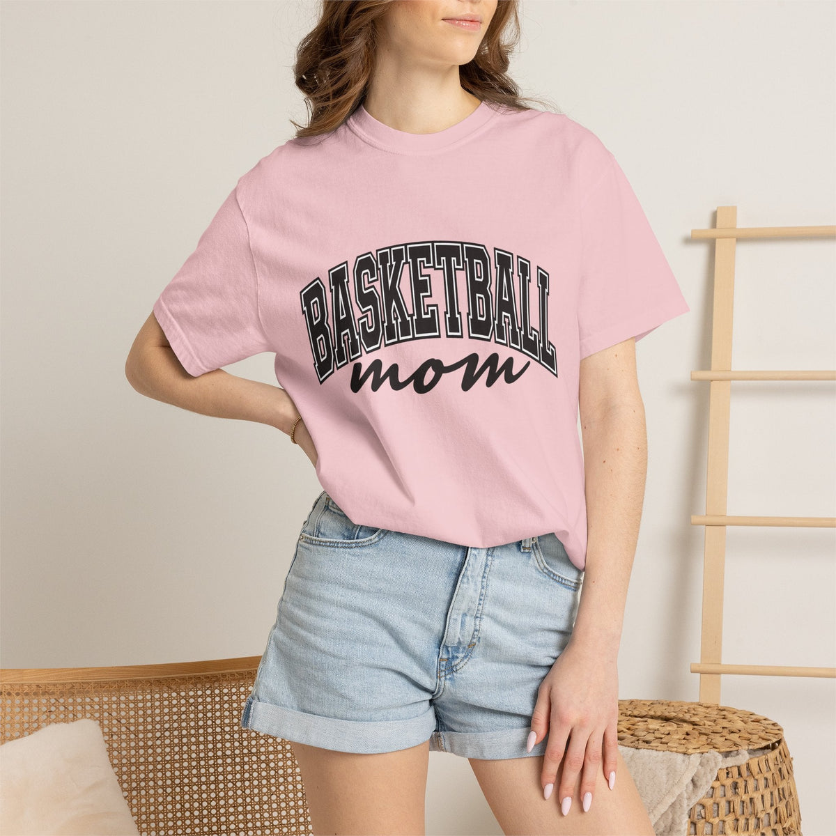 Sporty Mom Shirt Moms Basketball Gear Gift for Women product image 12
