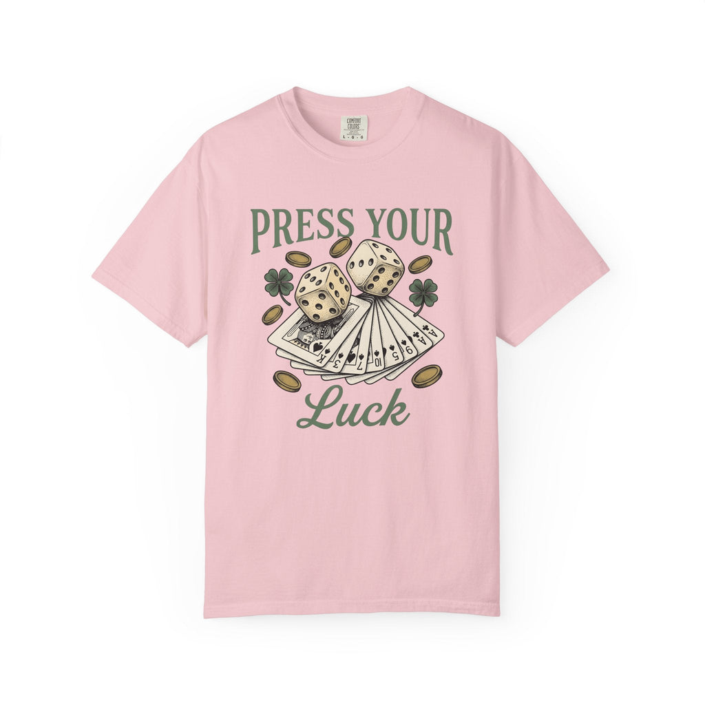 Dice Cards Shirt St. Patrick's Day Casino Unisex Gift Retro product image 3