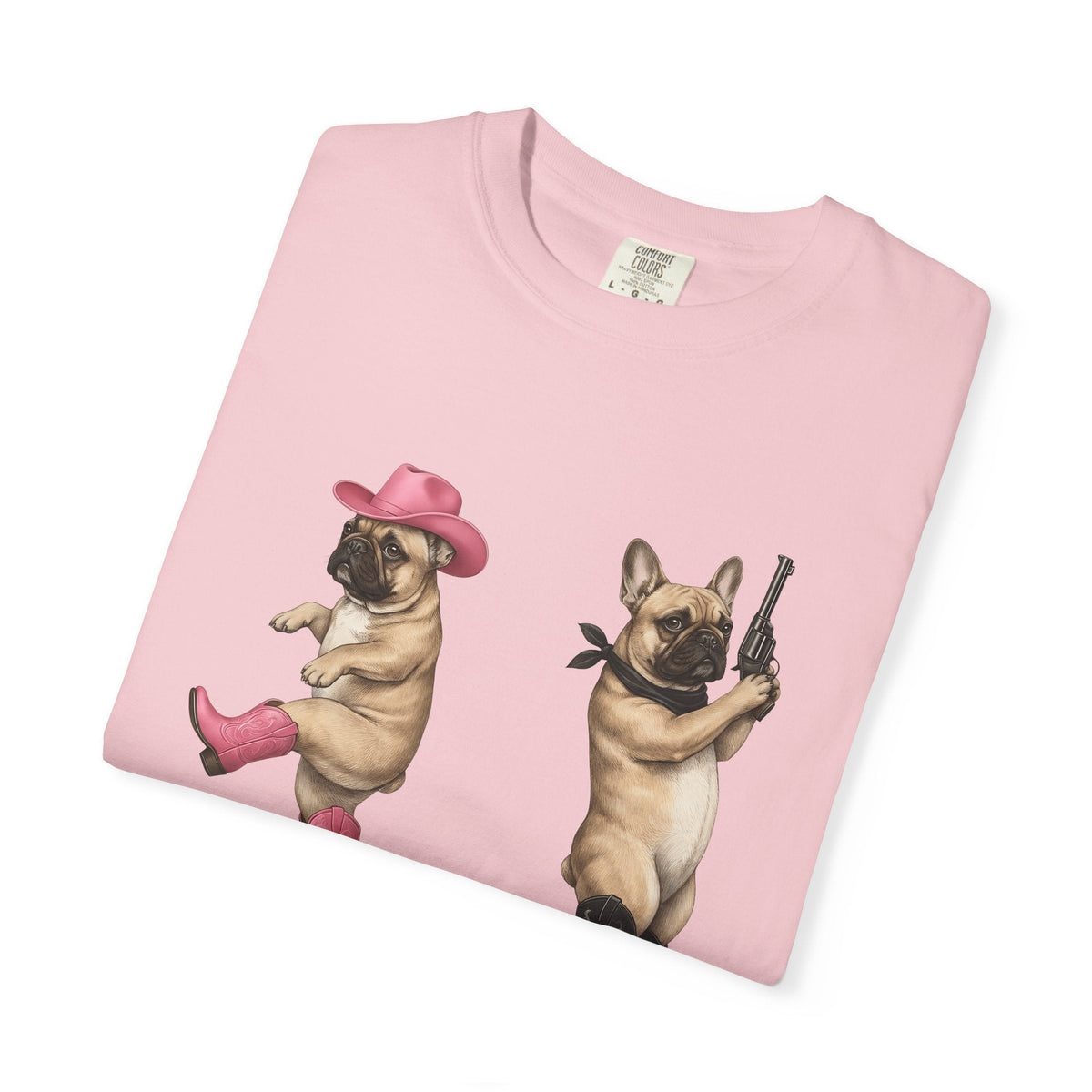 French Bulldog Shirt Cowgirl Animal Gift for Women Lifelike product image 11