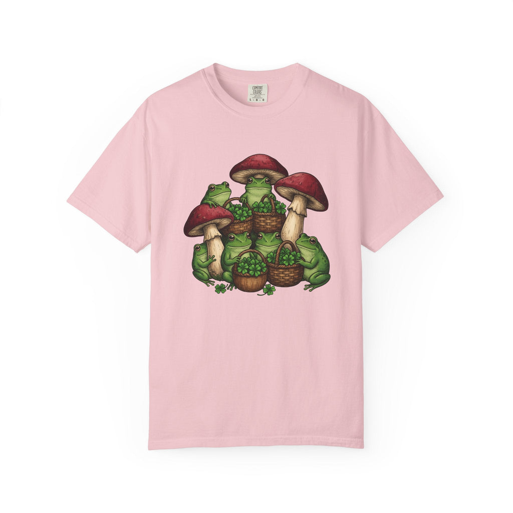 Frog Lucky Leaf Shirt St Patrick's Day Plants Unisex Gift product image 3