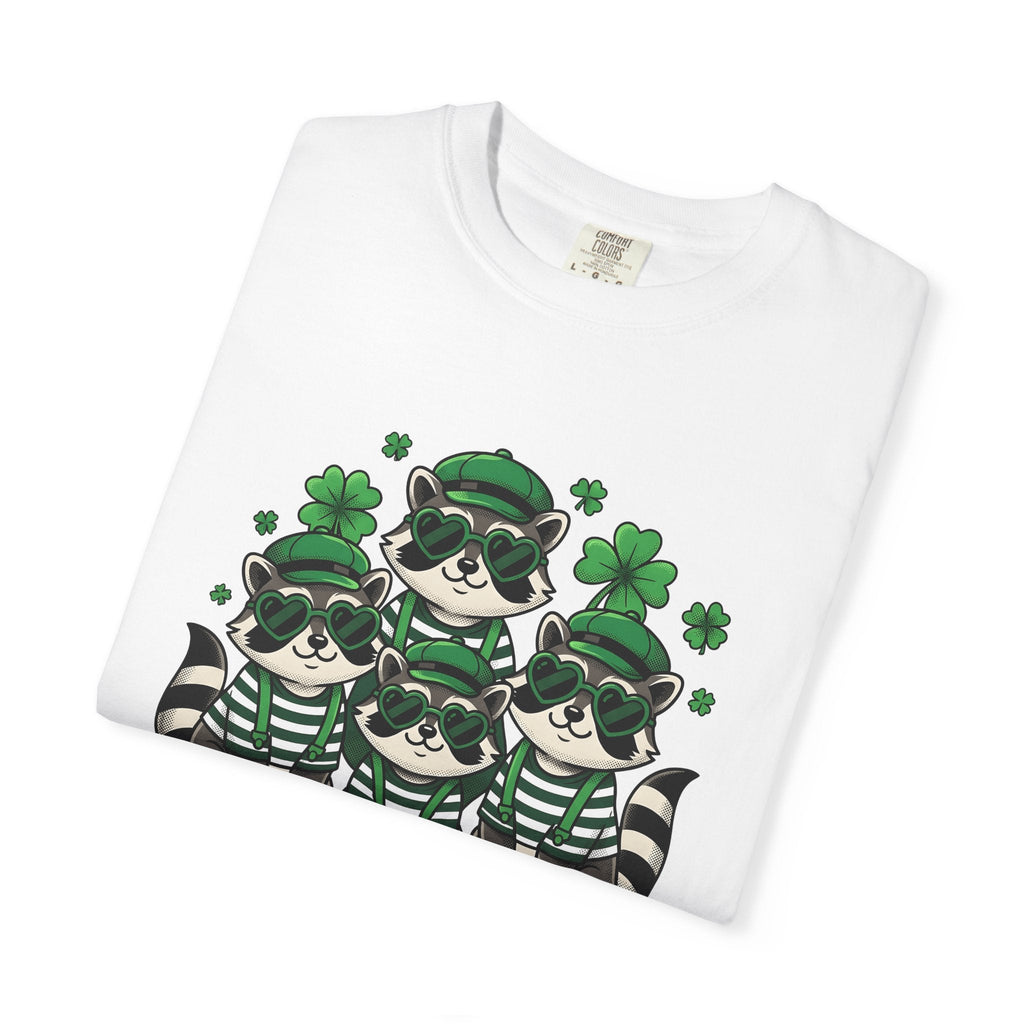Raccoon Group Shirt St Patrick's Day Animal Unisex Gift product image 5