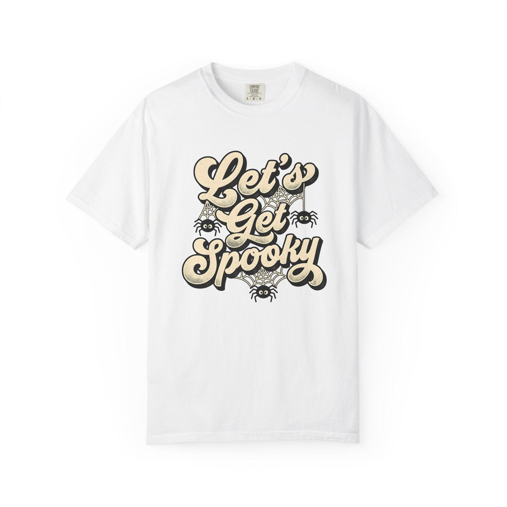 Cobweb Retro T-Shirt – Haunted Halloween Spiderweb Sketch product image 1