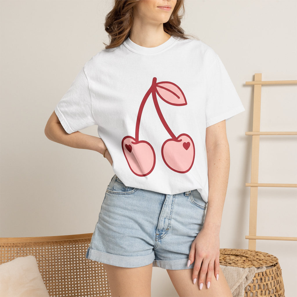 Cherry Couple Shirt Valentines Day Love Unisex Gift product image 6