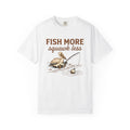 Pelican Fishing Shirt Outdoors Unisex Gift Cartoon Tee product image 1