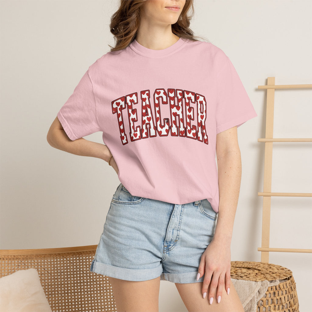 Romantic Text Art Shirt St. Valentine's Day Teaching Unisex product image 12