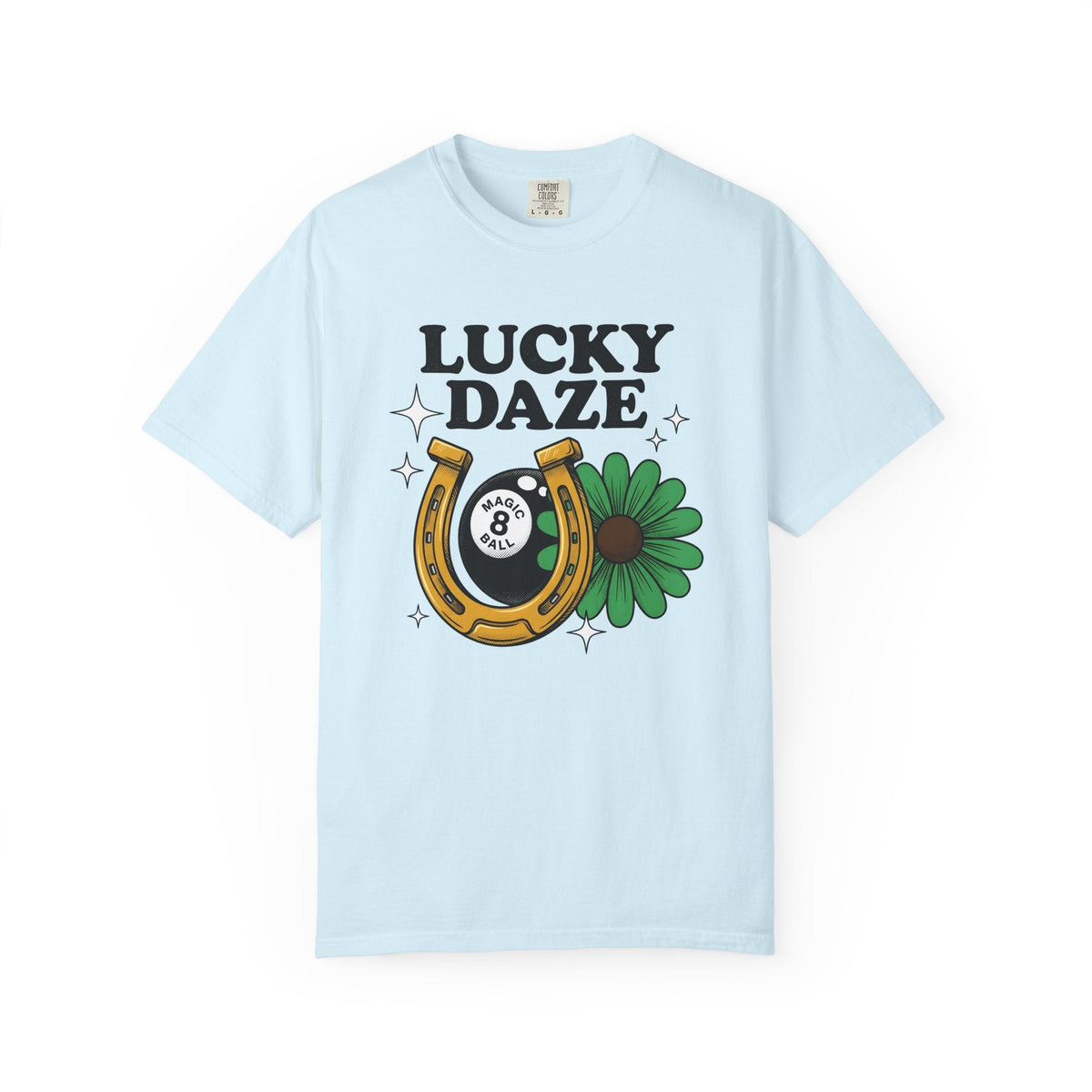 Horseshoe Magic Ball Shirt Holiday Charm Unisex Gift Retro product image 2