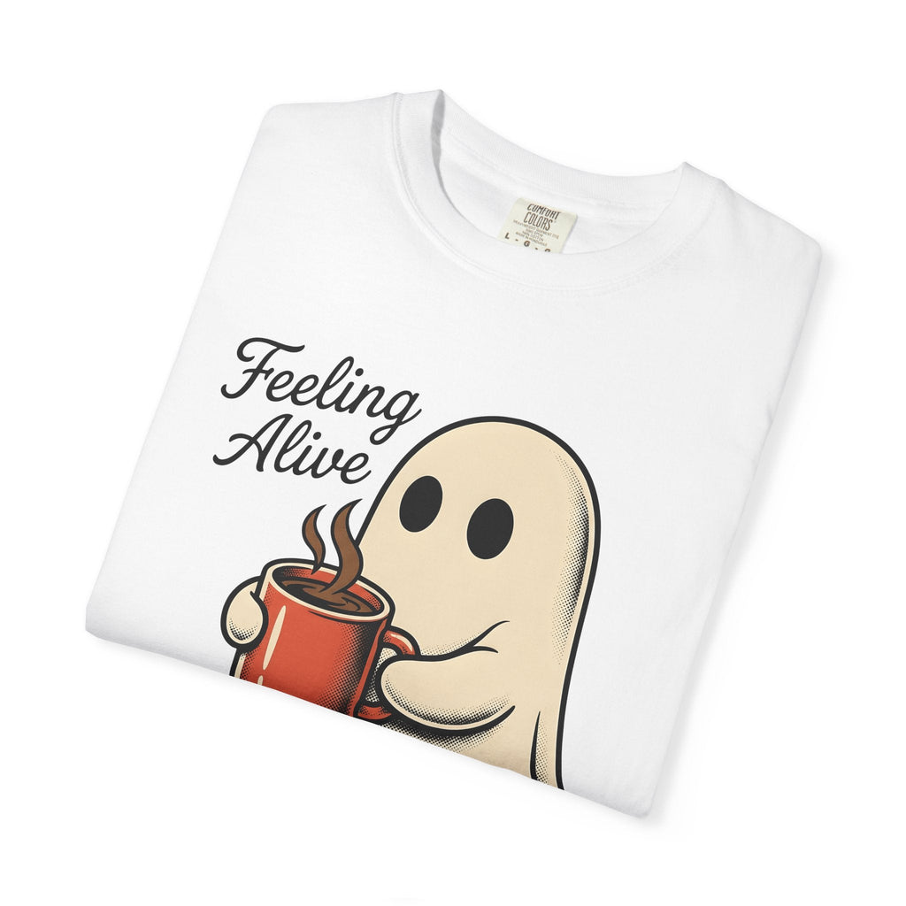 Spooky Coffee Shirt Halloween Espresso Unisex Gift Comic product image 6