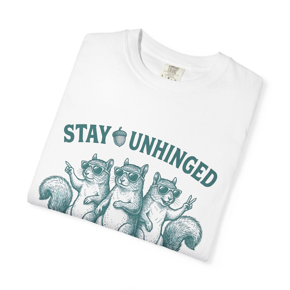 Squirrel Trio Shirt Funny Animal Unisex Gift Hand Drawn Tee product image 5