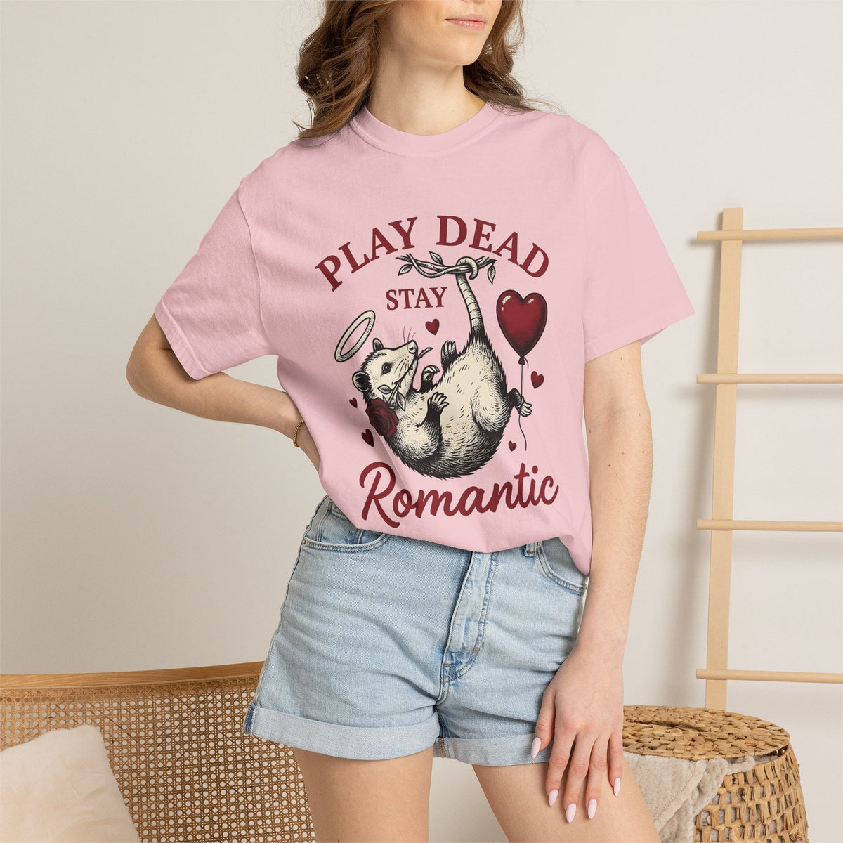 Opossum Art Shirt St. Valentine's Day Critter Unisex Gift product image 12