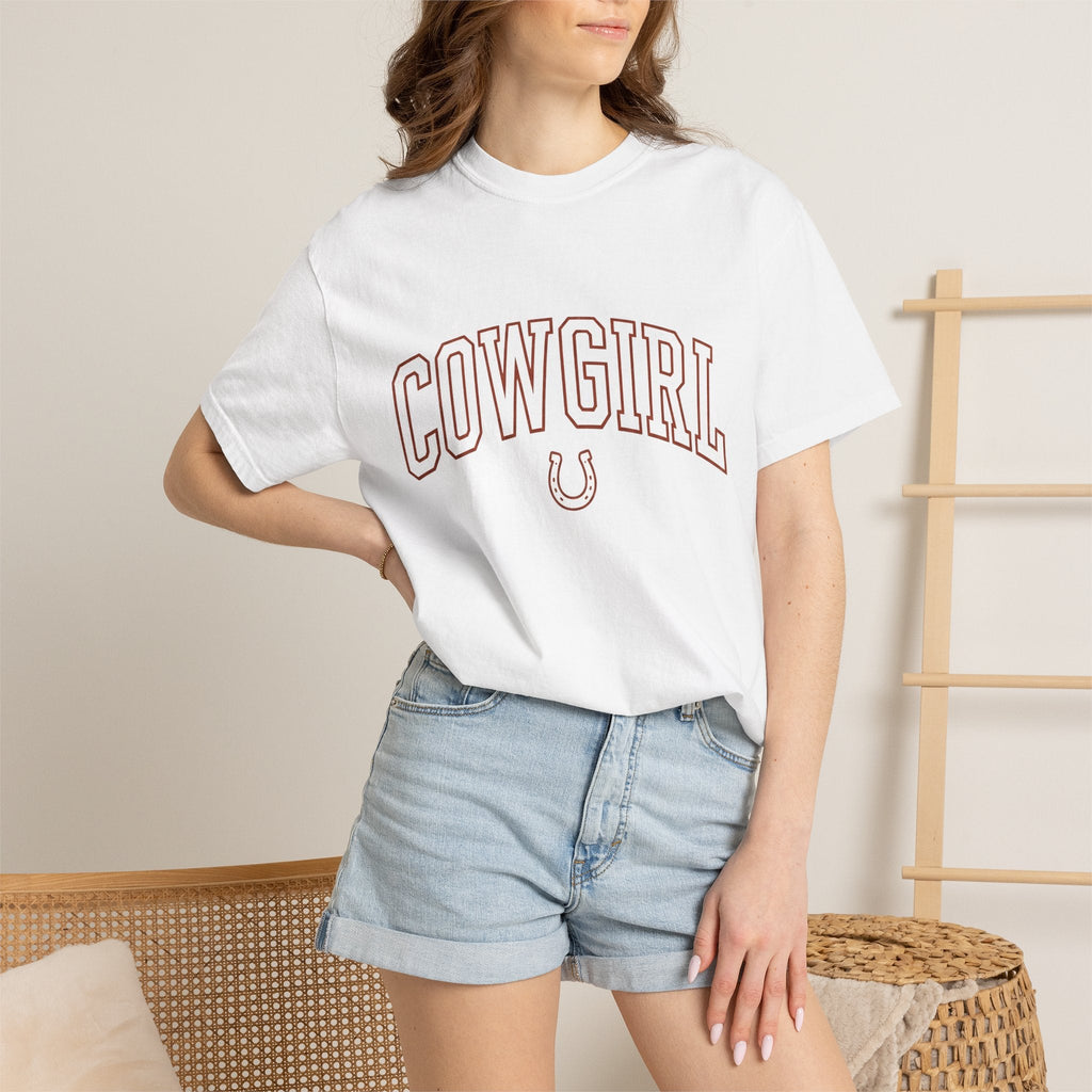 Varsity Font Shirt Cowgirl Western Gift for Women Antique product image 6