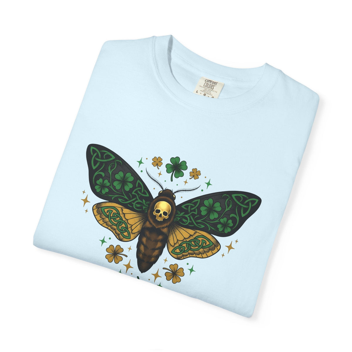 Insect Skull Shirt St Patrick's Day Dark Unisex Gift Tribal product image 9