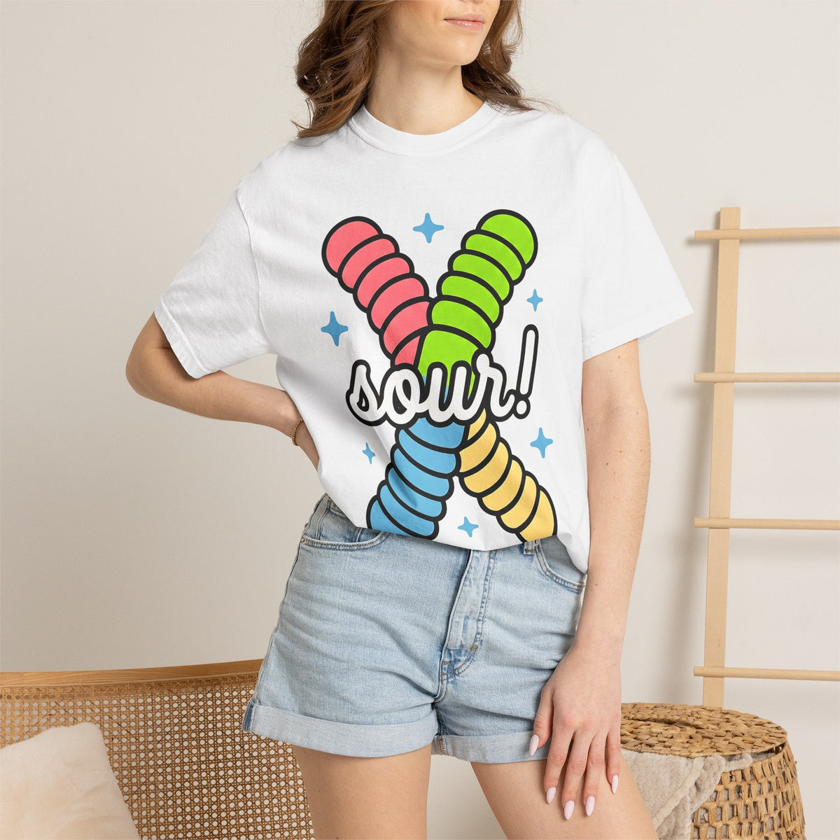 Gummy Worms Shirt St. Valentine's Day Candy Unisex Gift product image 6