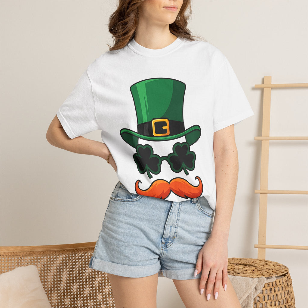 Leprechaun Hat Shirt St Patrick's Day Gag Unisex Gift Illustration Tee Top Hat