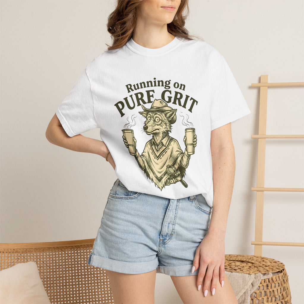 Cowboy Fox Shirt Nurses Coffee Unisex Gift Vintage Tee product image 6