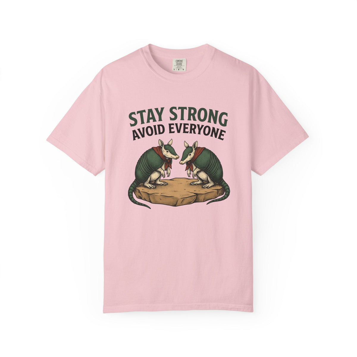 Armadillo Illustration Shirt Boho Chic Wildlife Unisex Gift product image 3