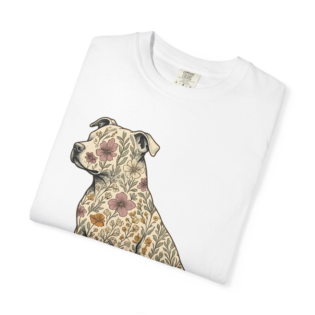Blossom Dog Shirt Wildlife Gift Women Tribal Tee Puppy product image 5