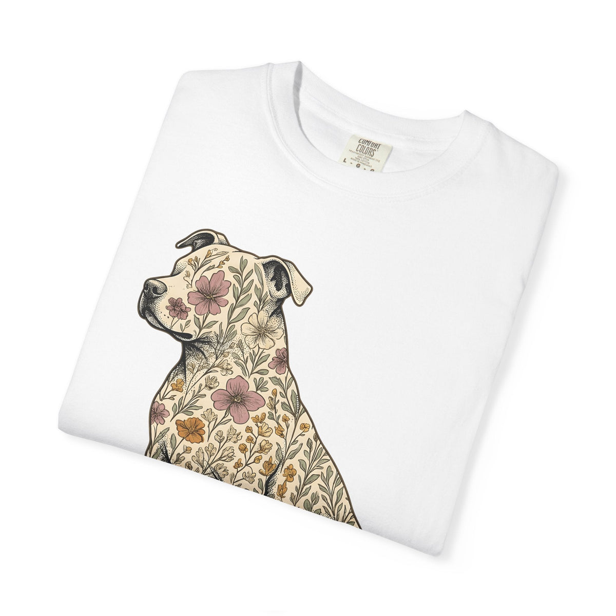 Blossom Dog Shirt Wildlife Gift Women Tribal Tee Puppy product image 5