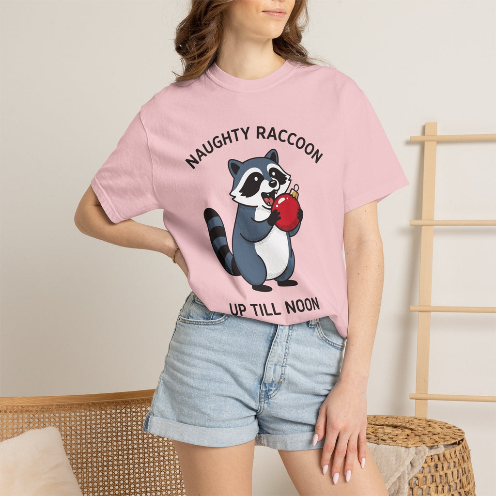 Raccoon Illustration Shirt Funny Wildlife Unisex Gift Comic product image 12