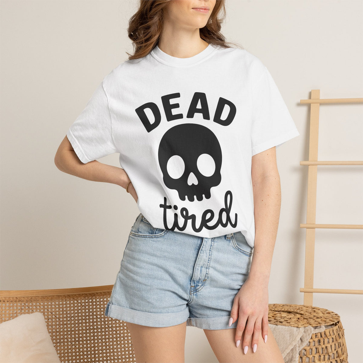 Skull Illustration Shirt Halloween Punk Unisex Gift Edgy product image 6