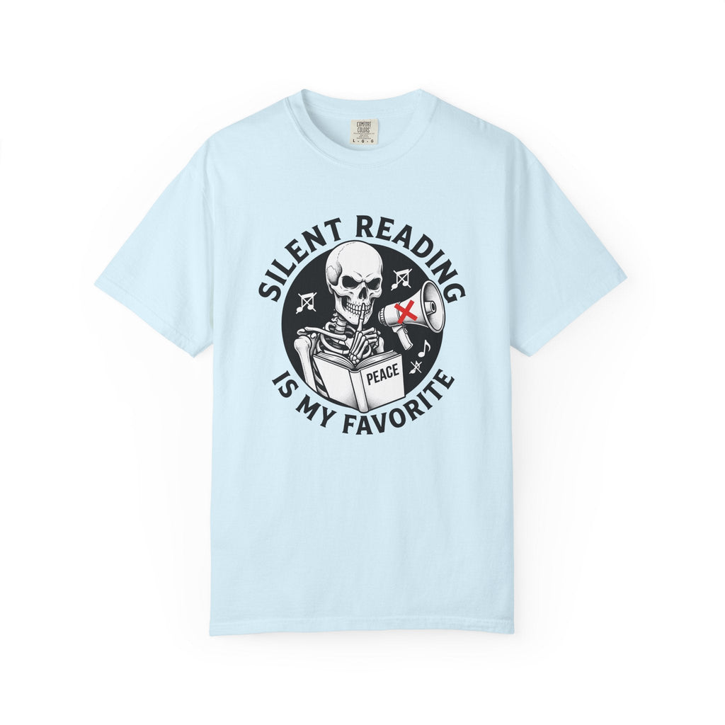 Skull Reading Book Ink T-Shirt – Dark Bookish Teacher product image 2